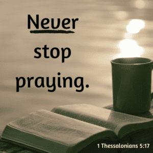 Read more about the article Never stop. Never!
