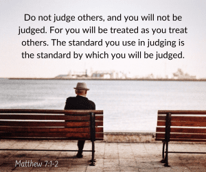 Read more about the article Judge? Don’t judge?