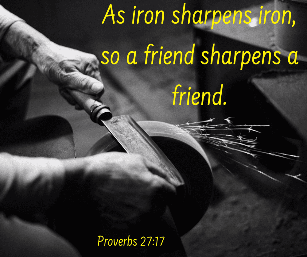 You are currently viewing Being the iron that sharpens