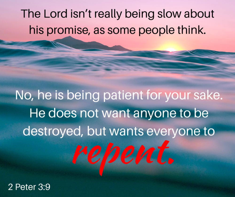 Read more about the article God’s not slow