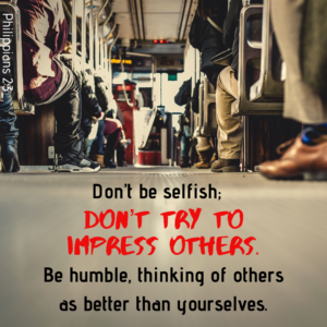 Read more about the article Don’t try to impress