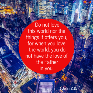 Read more about the article Don’t love the world?