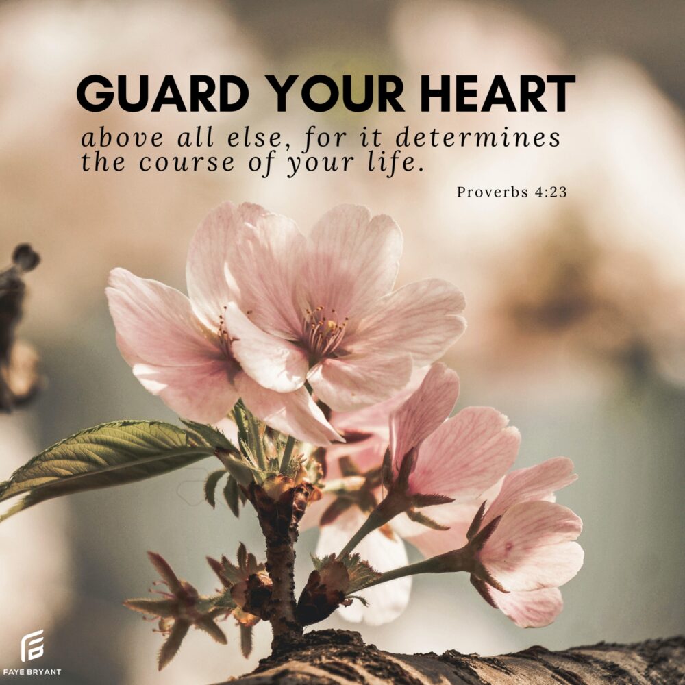 Read more about the article Guard, protect, and guide your heart!