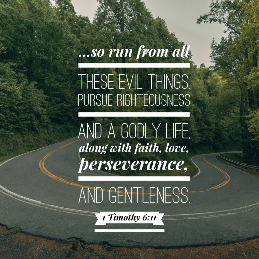 You are currently viewing Leave evil in the rearview, race toward God!